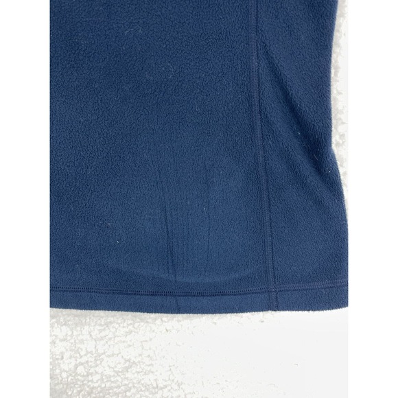 Patagonia Quarter Zip Fleece Pullover Women’s Size M Navy Blue Outdoor Sweater - Picture 8 of 12